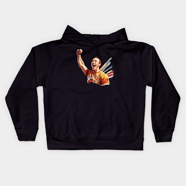 Joey Chestnut Kids Hoodie by siriusreno